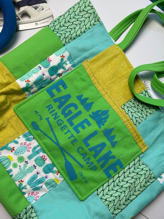 Quilted Tote Bag